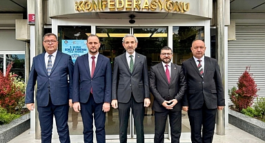 NAVRUZ’DAN GENEL BAŞKAN MAHMUT ARSLAN’A ZİYARET