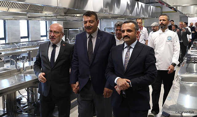 GASTRONOMİ VE MUTFAK SANATLARI UYGULAMA MERKEZİ AÇILDI