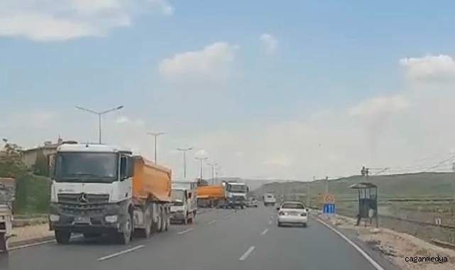 KAYSERİ’DE OTOMOBİL ŞARAMPOLE DEVRİLDİ