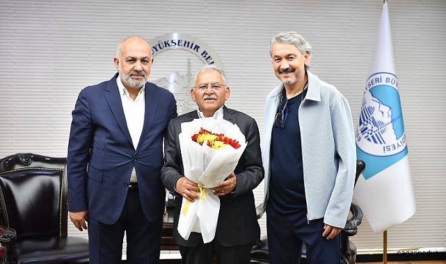 KAYSERİSPOR YENİ YÖNETİMİNDEN BAŞKAN BÜYÜKKILIÇ’A ZİYARET
