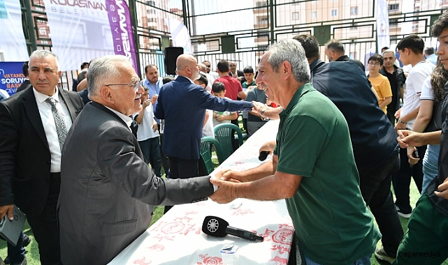 KOCASİNAN’DA VATANDAŞLA DOĞRUDAN İLETİŞİM