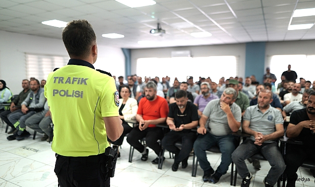 SAHA ÇALIŞANLARINA TRAFİK EĞİTİMİ