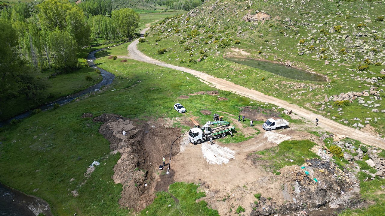 TALAS ÖRENCİK’E YENİ SU KAYNAĞI