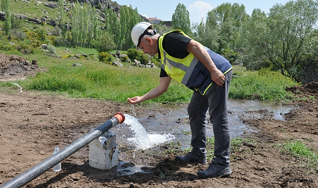 TALAS ÖRENCİK’E YENİ SU KAYNAĞI