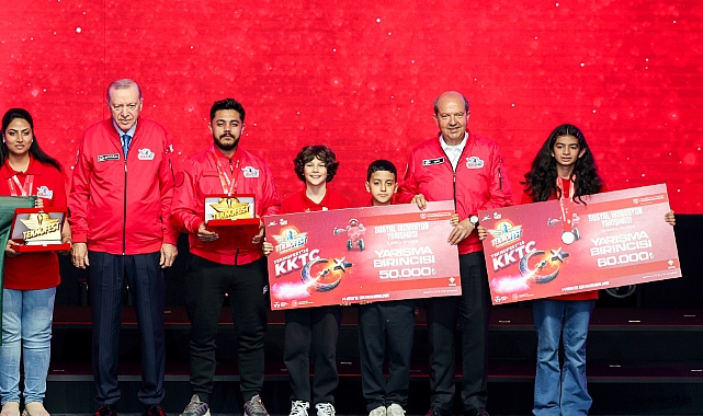 TEKNOFEST'TE BAŞARI YAĞMURU 