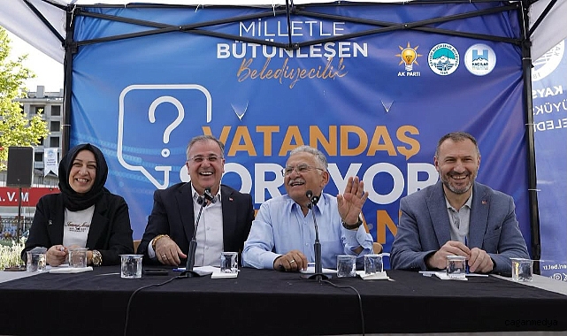VATANDAŞ SORUYOR, BAŞKAN CEVAPLIYOR