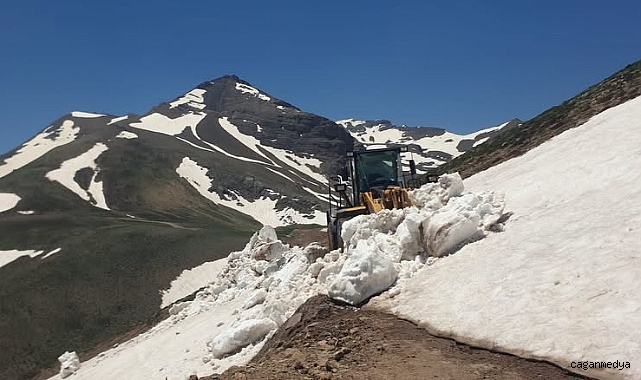 YAHYALI YAYLA YOLLARINDA ÇALIŞMALAR SÜRÜYOR