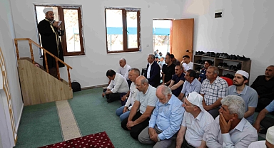 CENNET MESCİDİ İBADETE AÇILDI